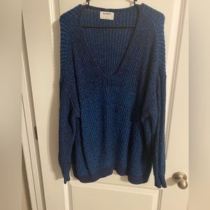 Navy sweater
